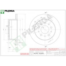 5042 PILENGA Гальмівний диск