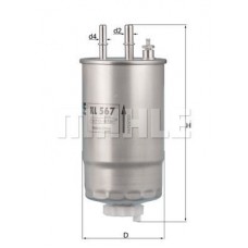 WG1215064 WILMINK GROUP Паливний фільтр