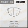 MSE0105 MASUMA Колодки гальмівні