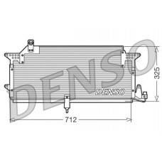 DCN32005 DENSO Конденсатор кондиціонера