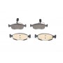 0 986 494 463 BOSCH Комплект гальмівних колодок дисковий гальм