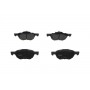 KBP-2036 KAVO PARTS Комплект гальмівних колодок дисковий гальм