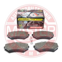K6029582 MASTER-SPORT GERMANY Комплект гальмівних колодок дисковий гальм
