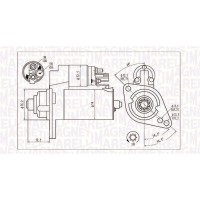 063721293010 MAGNETI MARELLI Стартер