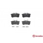 P 24 047 BREMBO Комплект гальмівних колодок дисковий гальм