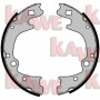 09360 KAWE Комплект гальмівних колодок