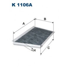 K 1106A FILTRON Фільтр повітря у внутрішньому просторі