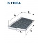 K 1106A FILTRON Фільтр повітря у внутрішньому просторі