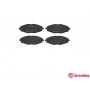 P 15 006 BREMBO Комплект гальмівних колодок дисковий гальм