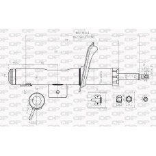 SAB8205.11 OPEN PARTS Амортизатор