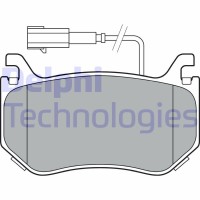 LP3381 DELPHI Комплект гальмівних колодок дисковий гальм