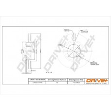 DP1010.11.0769 Dr!ve+ Гальмівний диск