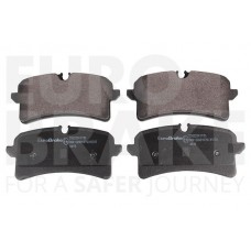 55022247135 EUROBRAKE Комплект гальмівних колодок дисковий гальм