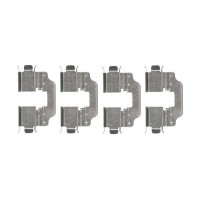 1 987 474 735 BOSCH Комплектуючі колодки дискового гальма