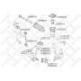 51-98021-SX STELLOX Наконечник поперечної кермової тяги