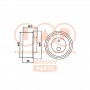 127-07070 IAP QUALITY PARTS Натяжний ролик ремінь ГРМ
