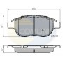 CBP01038 COMLINE КомплеК т гальмівних колодок, дискове гальмо