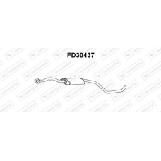 FD30437 VENEPORTE Предглушник вихлопних газів
