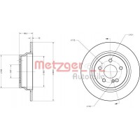 6110274 METZGER Гальмівний диск