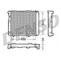 DRM17068 DENSO Радіатор охолодження двигуна