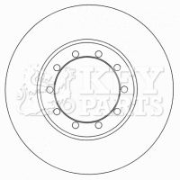 KBD4566 KEY PARTS Гальмівний диск