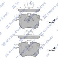 SP1926 Hi-Q Комплект гальмівних колодок дисковий гальм