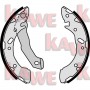 07870 KAWE Комплект гальмівних колодок