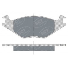 SP 114 PR SCT - MANNOL КомплеК т гальмівних колодок, дискове гальмо