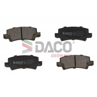 324560 DACO Germany Комплект гальмівних колодок дисковий гальм