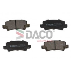 324560 DACO Germany Комплект гальмівних колодок дисковий гальм