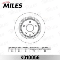 K010056 MILES Гальмівний диск