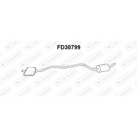 FD30799 VENEPORTE Предглушник вихлопних газів