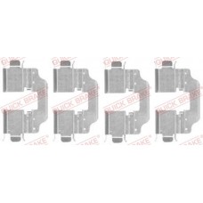 109-1773 QUICK BRAKE Комплектуючі колодки дискового гальма