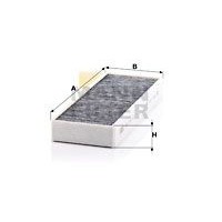 CUK 26 014-2 MANN-FILTER Фільтр повітря у внутрішньому просторі