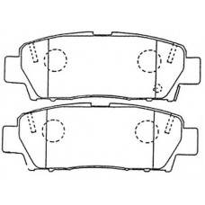 FP0672 FIT КомплеК т гальмівних колодок, дискове гальмо