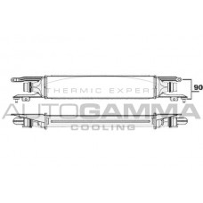 104410 AUTOGAMMA Интеркулер
