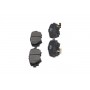 KBP-4575 KAVO PARTS Комплект гальмівних колодок дисковий гальм