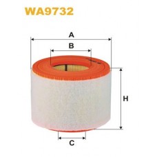 WA9732 WIX FILTERS Повітряний фільтр