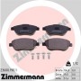 23600.190.1 ZIMMERMANN КомплеК т гальмівних колодок, дискове гальмо