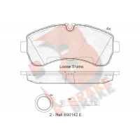 RB1785 R BRAKE КомплеК т гальмівних колодок, дискове гальмо