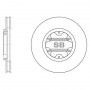 SD4214 Hi-Q Гальмівний диск