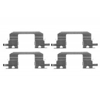 1 987 474 427 BOSCH Комплектуючі колодки дискового гальма
