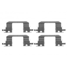 1 987 474 427 BOSCH Комплектуючі колодки дискового гальма
