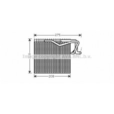 PEV287 AVA QUALITY COOLING Випарник кондиціонера