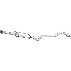 287-503 BOSAL Середній глушник вихлопних газів