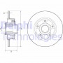 BG9137RSC DELPHI Гальмівний диск