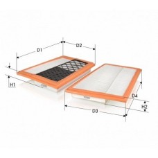 AR10662PMX2 TECNECO FILTERS Повітряний фільтр