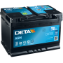DK700 DETA Стартерна акумуляторна батарея