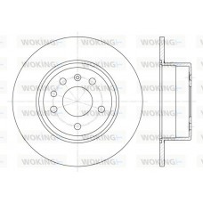 D6487.00 WOKING Гальмівний диск