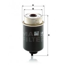 WK 8155 MANN-FILTER Паливний фільтр